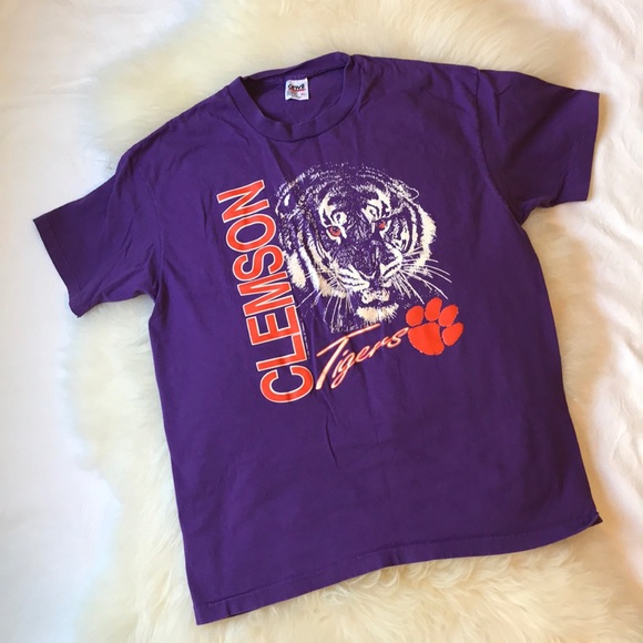 vintage clemson shirt
